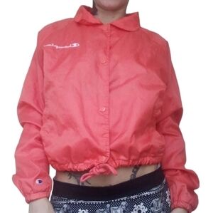Champion Heritage Orange Coaches Jacket Large